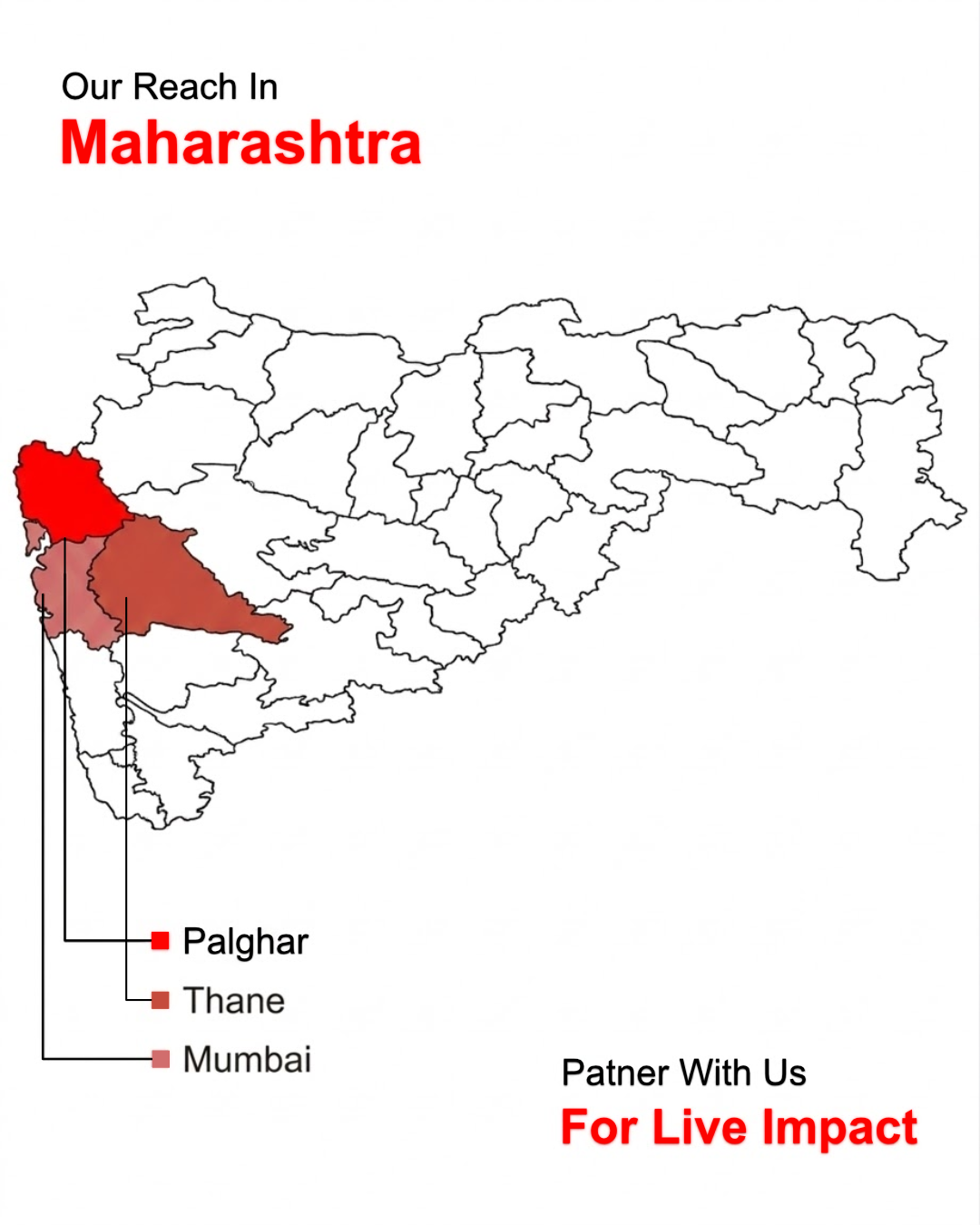 Maharashtra Reach Map