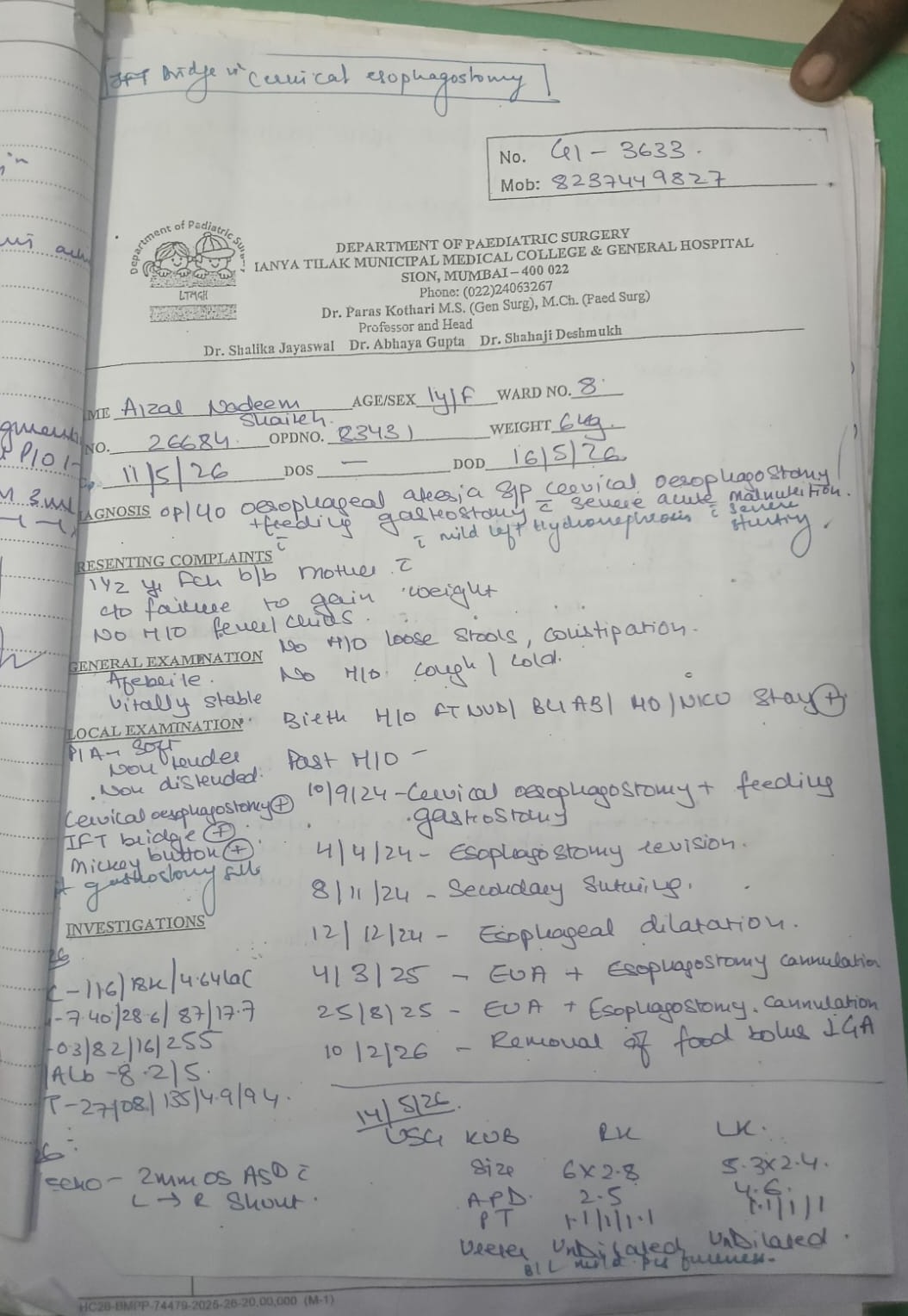 Medical Report 2