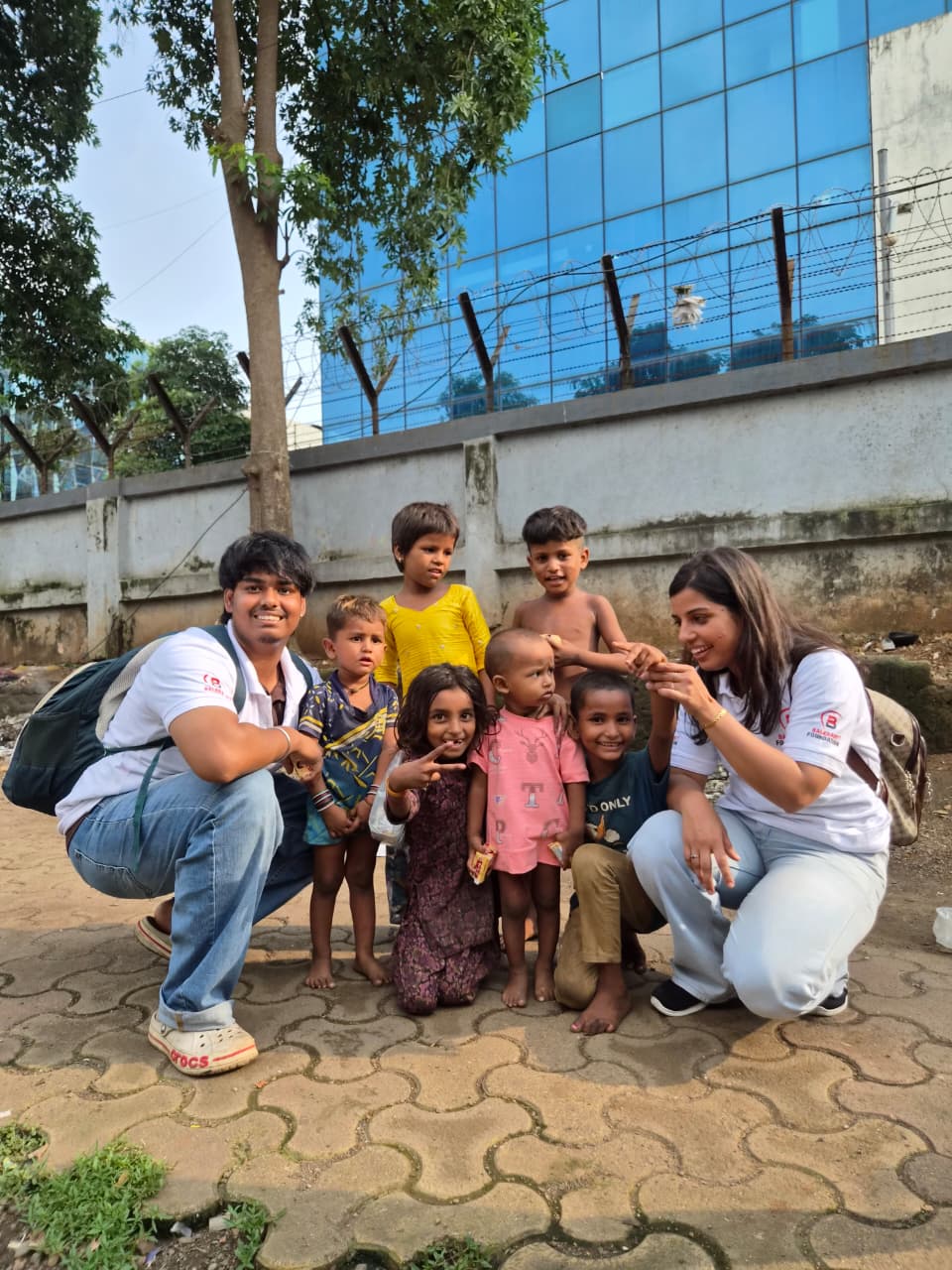 Cloth Collection and Direct Aid Distribution