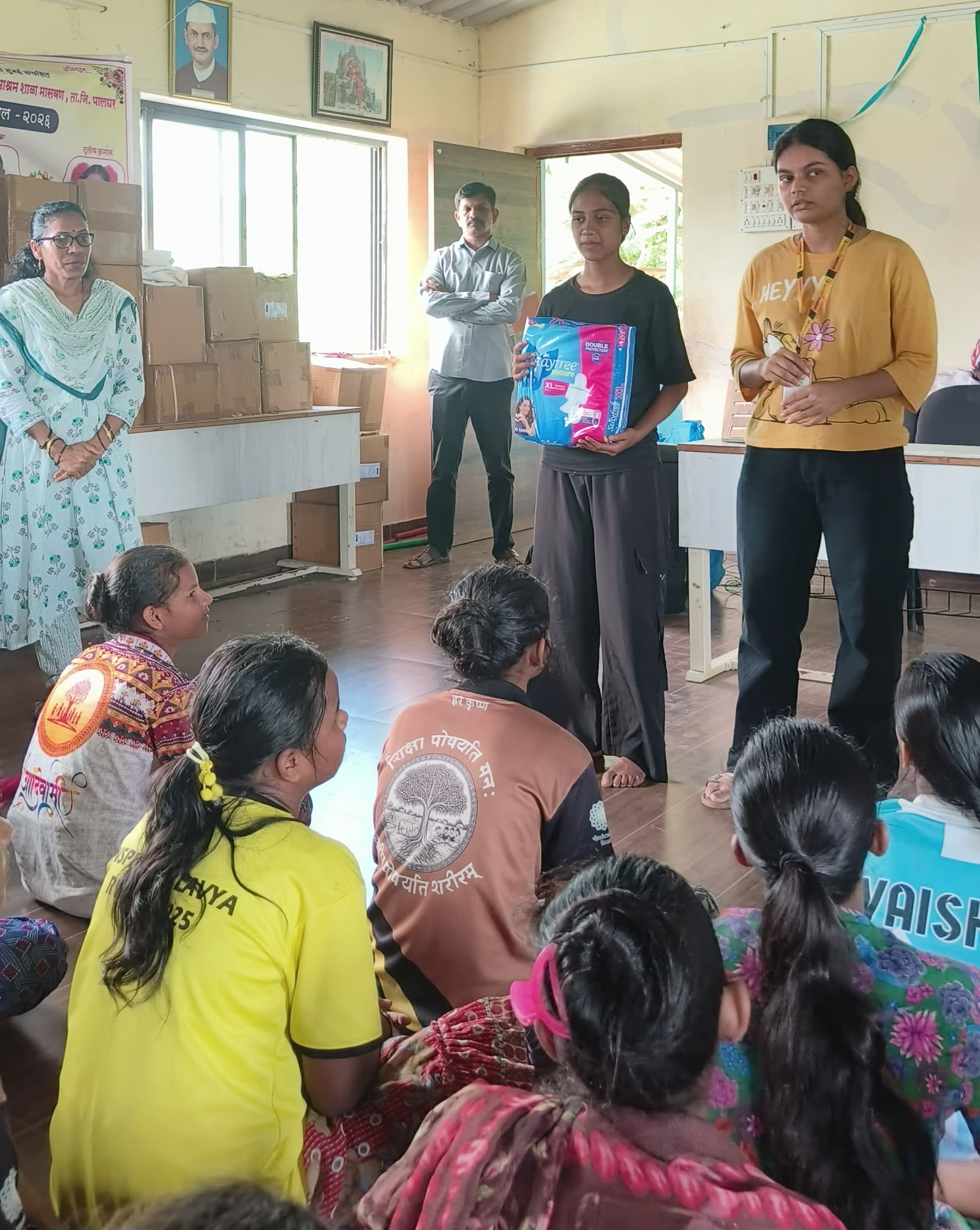 Community Gathering for Menstrual Health Awareness