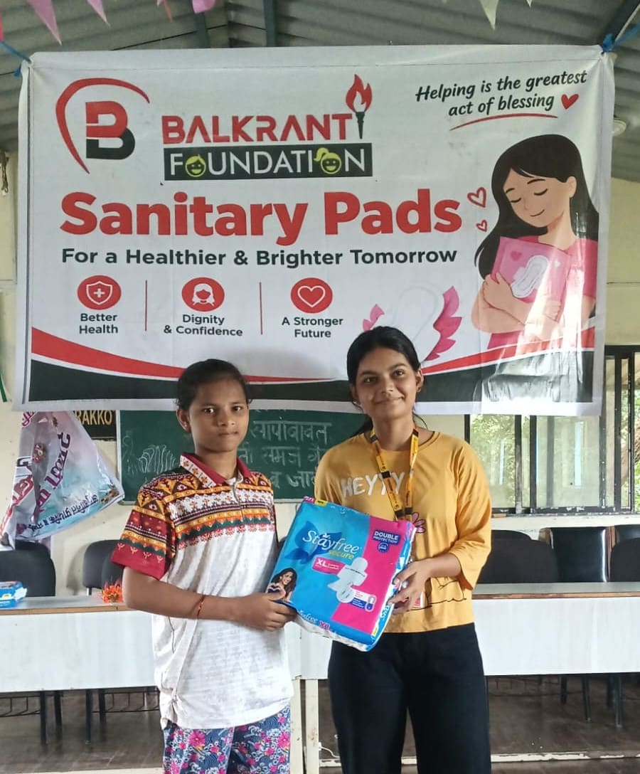 Beneficiary Smiles at Palghar Hygiene Drive